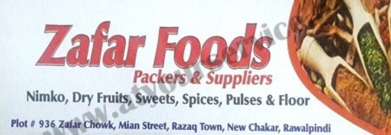 Zafar Foods – Zafar Chowk, Razaq Town, Rawalpindi