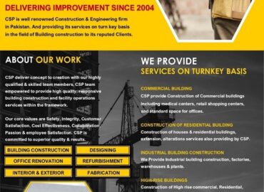 CSP Construction Pvt. Ltd. – F7 Markaz, Islamabad