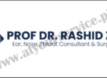 Prof. Dr. Rashid Zia – ENT Specialist in Lahore