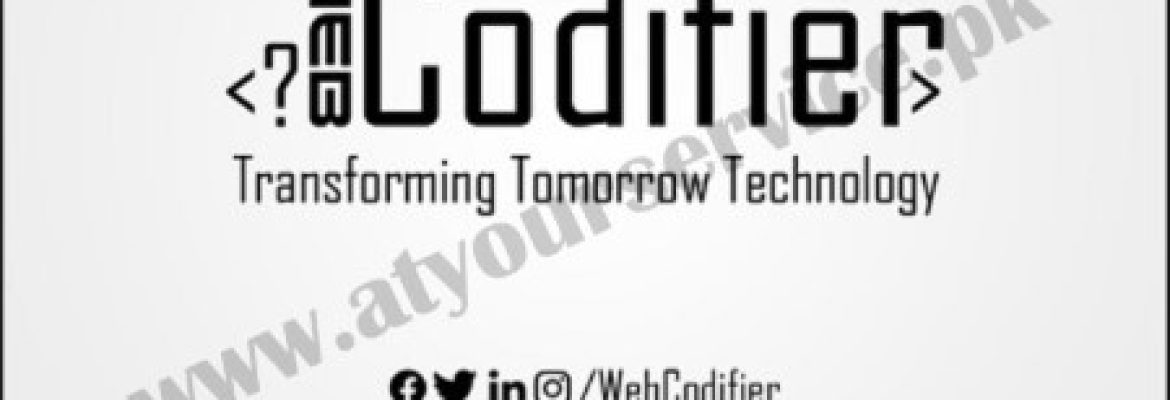 WebCodifier – Web Design in Pakistan