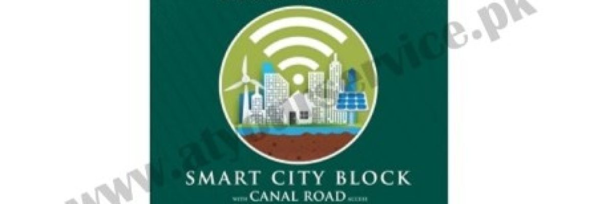 Blue Town with Smart City Features