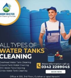 Noor Water Tank Cleaning Service Karachi