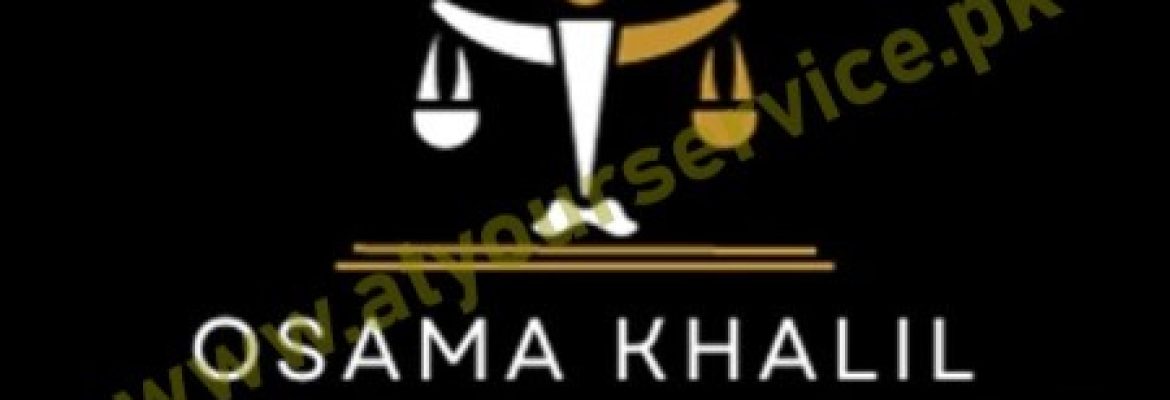 Osama Khalil – Lawyer and Legal Consultant in Peshawar