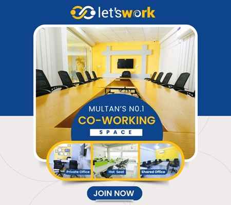 Let's Work: Coworking Spaces in Multan
